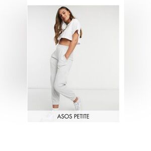 Asos petite crop top white